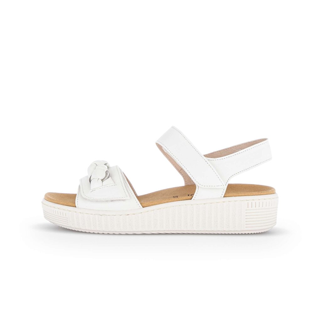 Gabor fashion Plateau Sandale creme