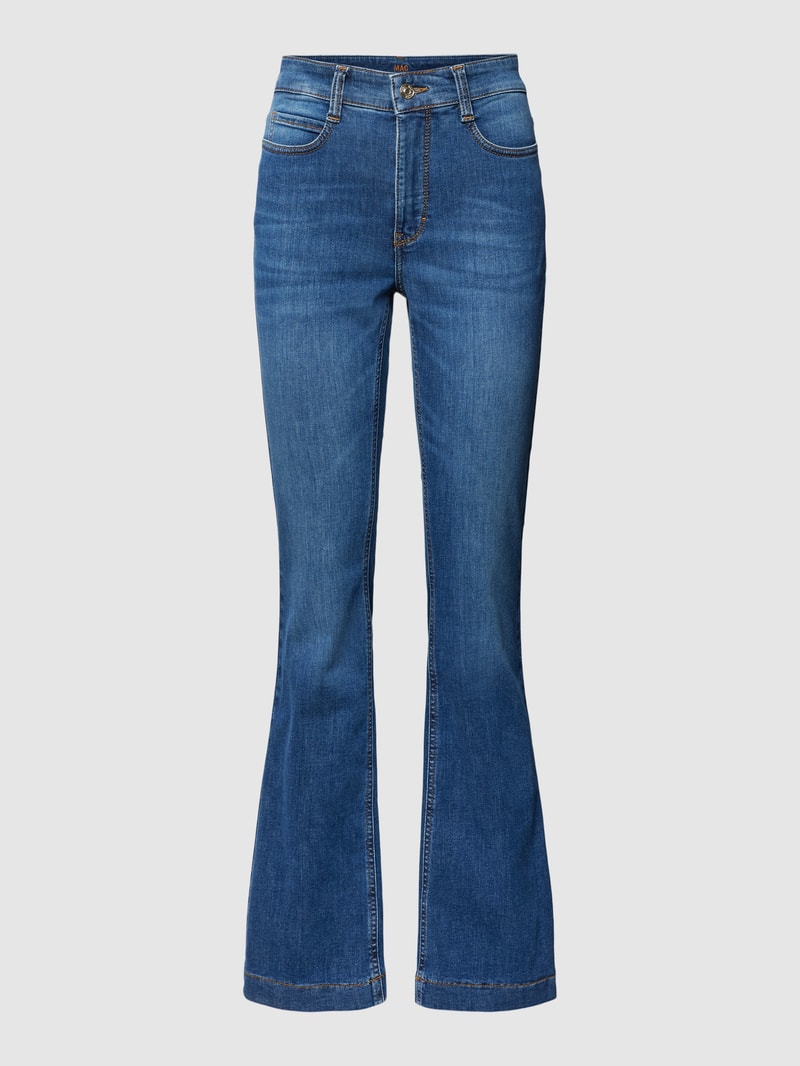 Jeans im 5-Pocket-Design Modell 'BOOT' in blau