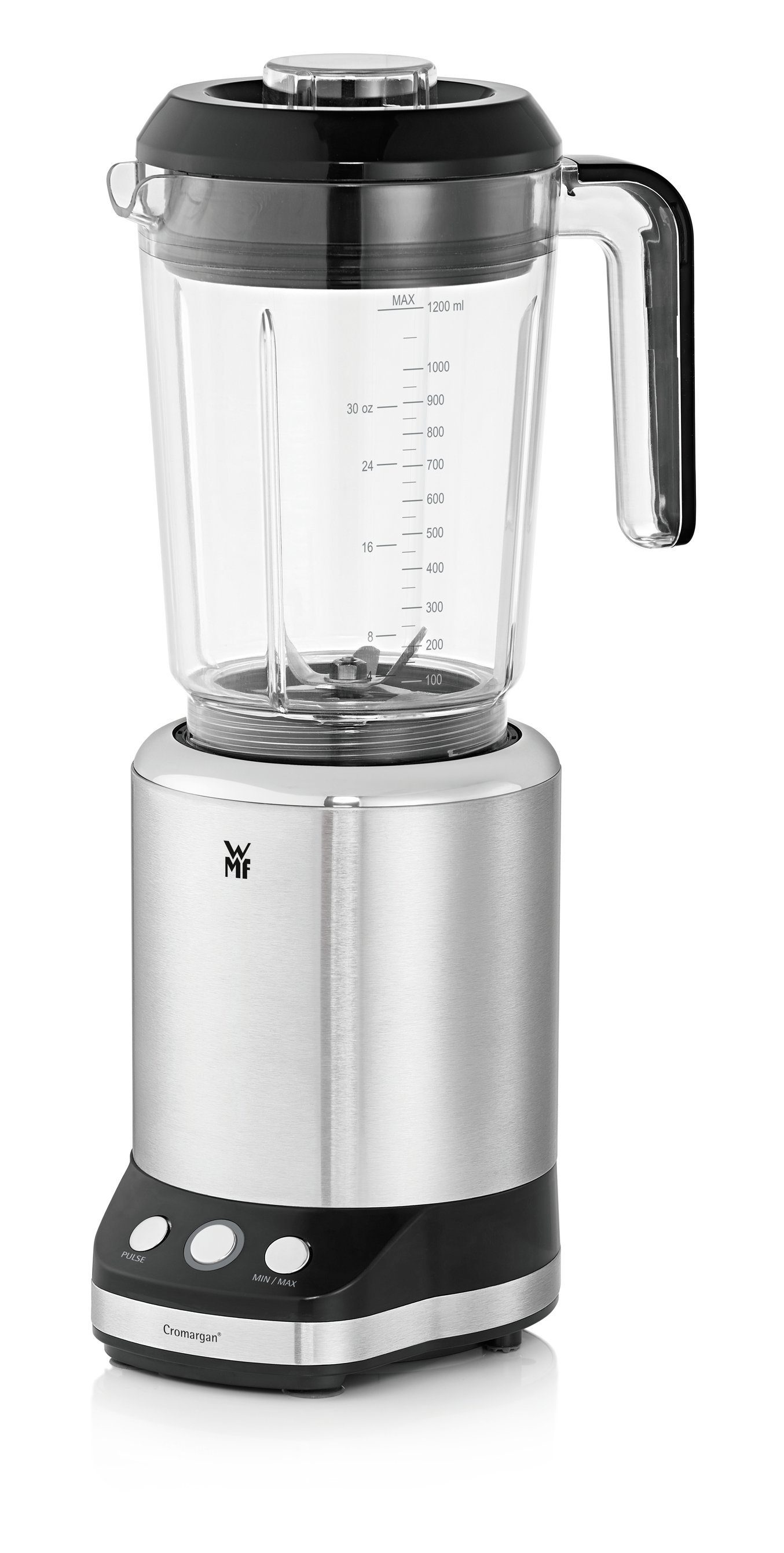 WMF Standmixer KULT X, 900 W, 1 x Mixkrug (1,2 l) mit Deckel und Dosierbecher, To-go-Mixflasche