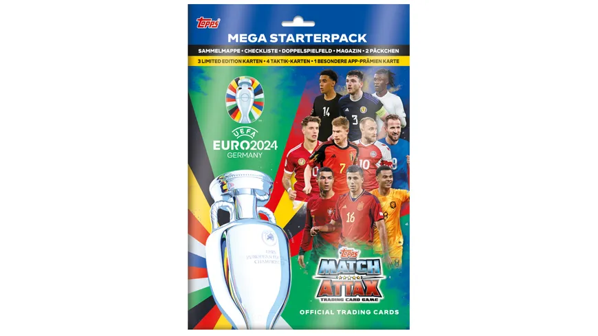 Topps - UEFA EURO 2024 - MEGA STARTERPACK