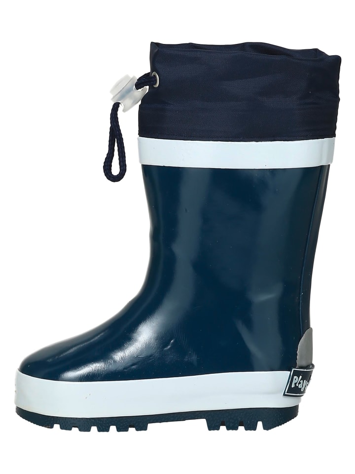 Playshoes Gummistiefel Basic gefüttert in Marine günstig kaufen