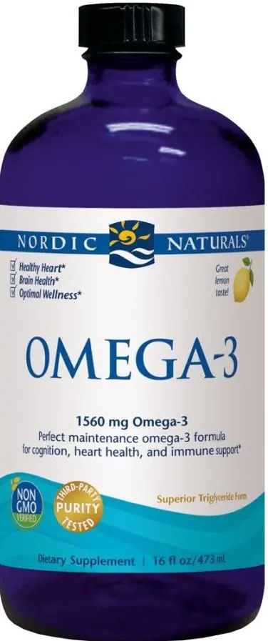 Nordic Naturals Omega-3 1560 mg, укус лимуна, течност