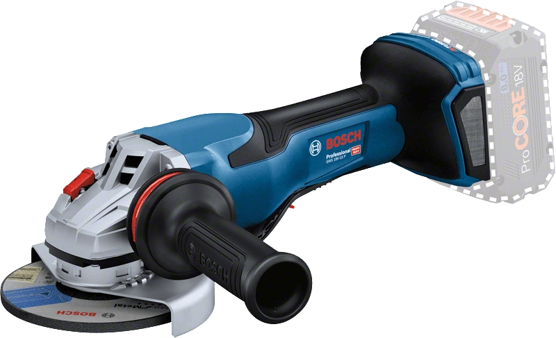 Polizor unghiular fără fir Bosch Blue 06019H6A00 GWS 18V-15P 125 mm 18V fără baterii și încărcător