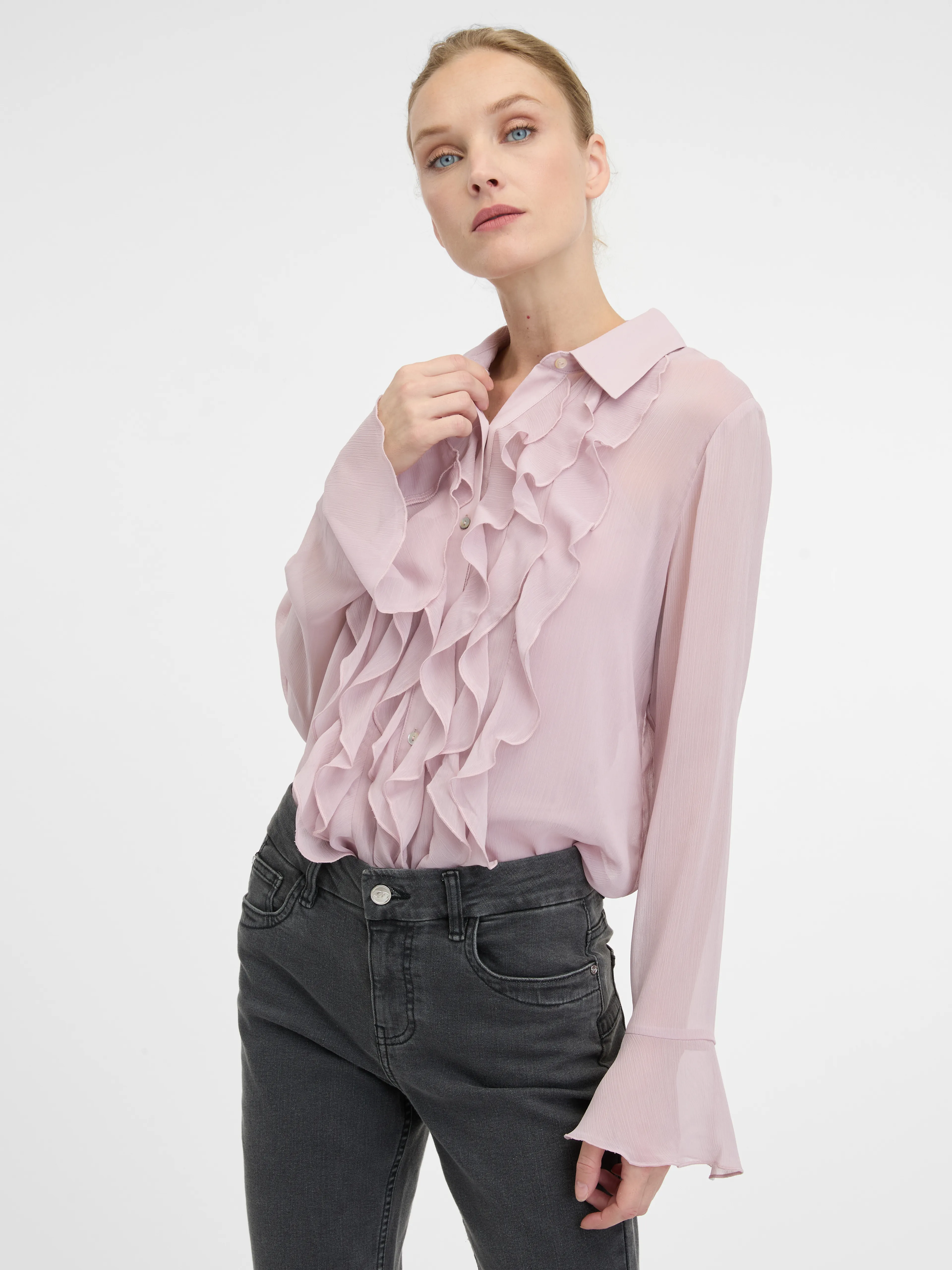Hellrosa Damenbluse ORSAY