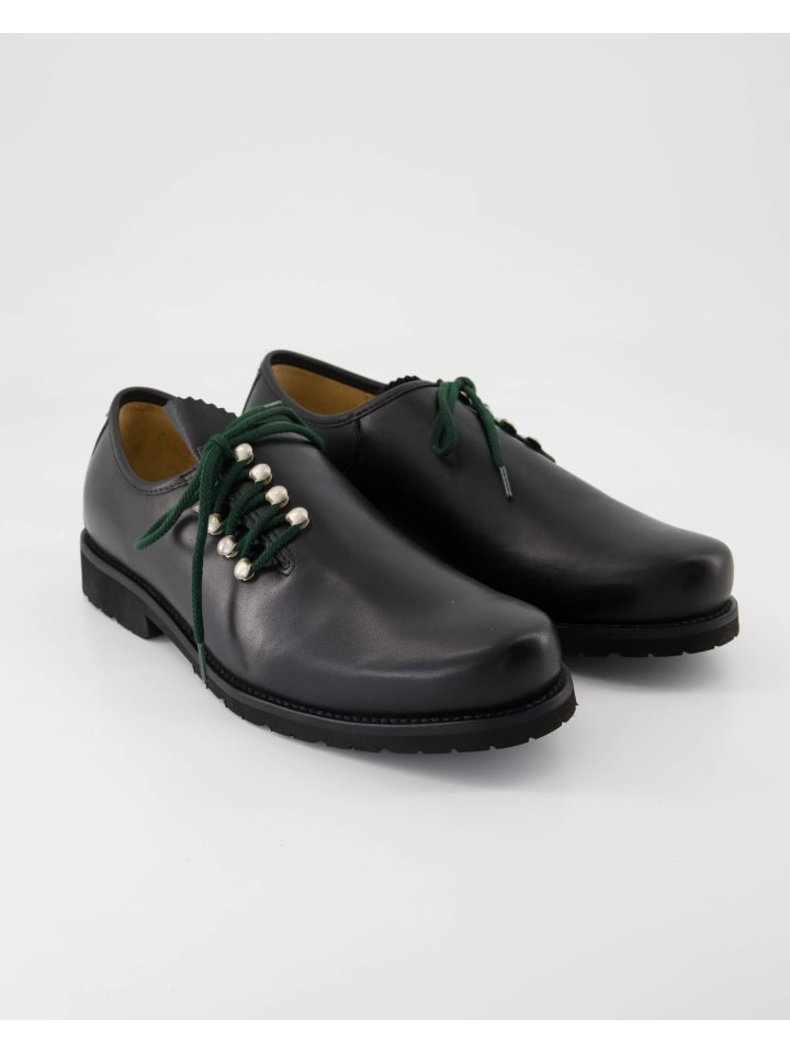 dirndl bua Haferlschuhe in Schwarz günstig kaufen