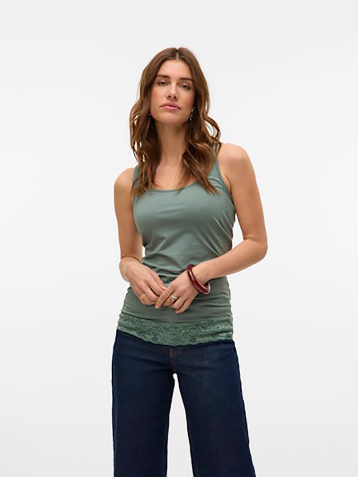 Vero Moda Top in Grün günstig kaufen