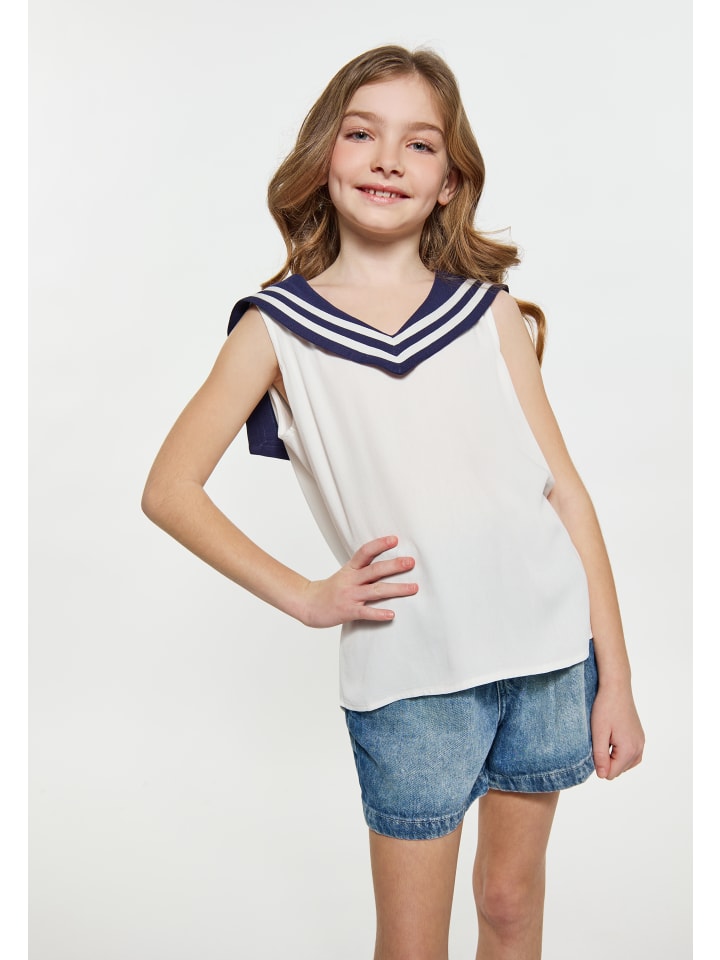 DreiMaster Vintage Bluse in Wollweiss günstig kaufen