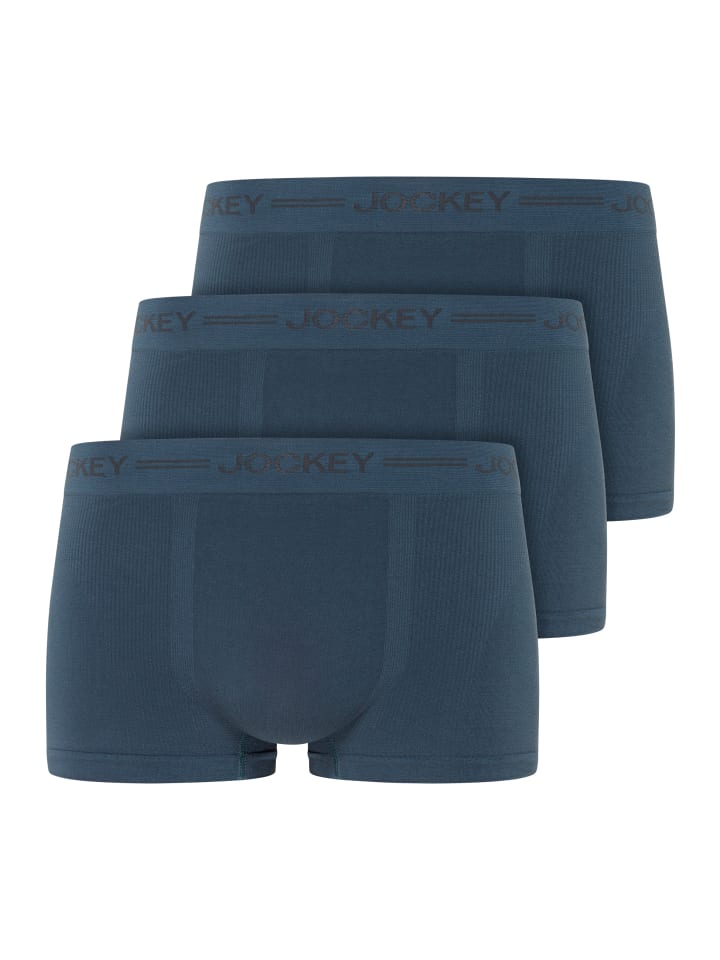 Jockey Boxershorts Everyday Seamfree 3 Stück in Dunkelblau günstig kaufen