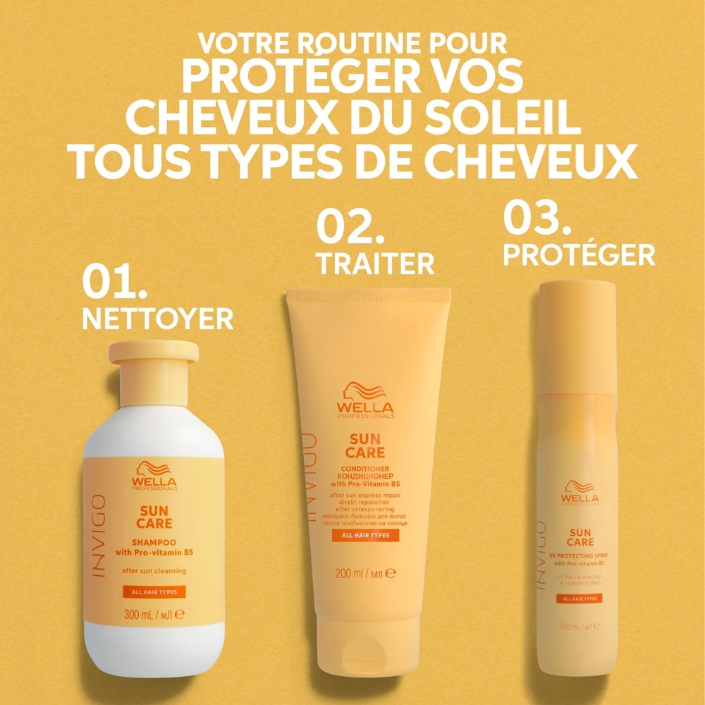 Wella Invigo Sun Spray sans rinçage Protecteur anti-UV Soin sans rinçage