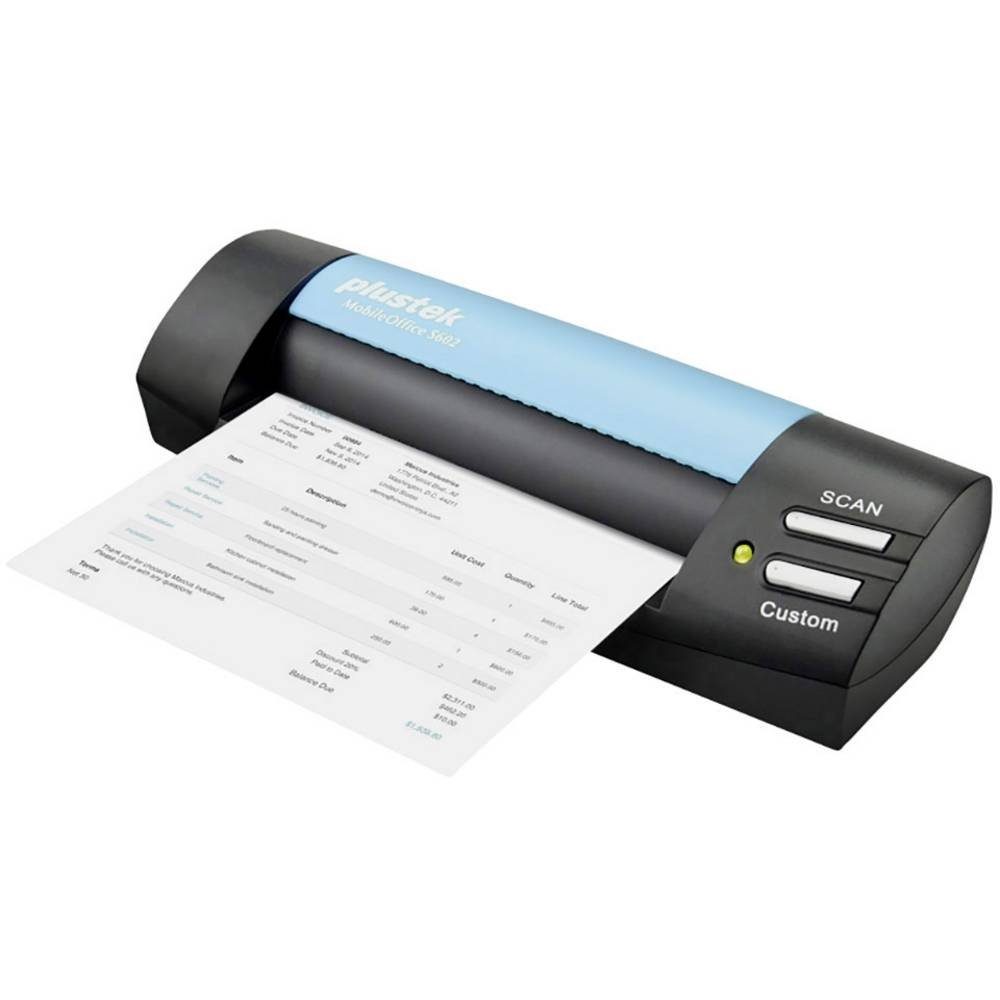 Plustek Mobiler Karten-/Dokumentenscanner Dokumentenscanner, (USB-Stromversorgung)