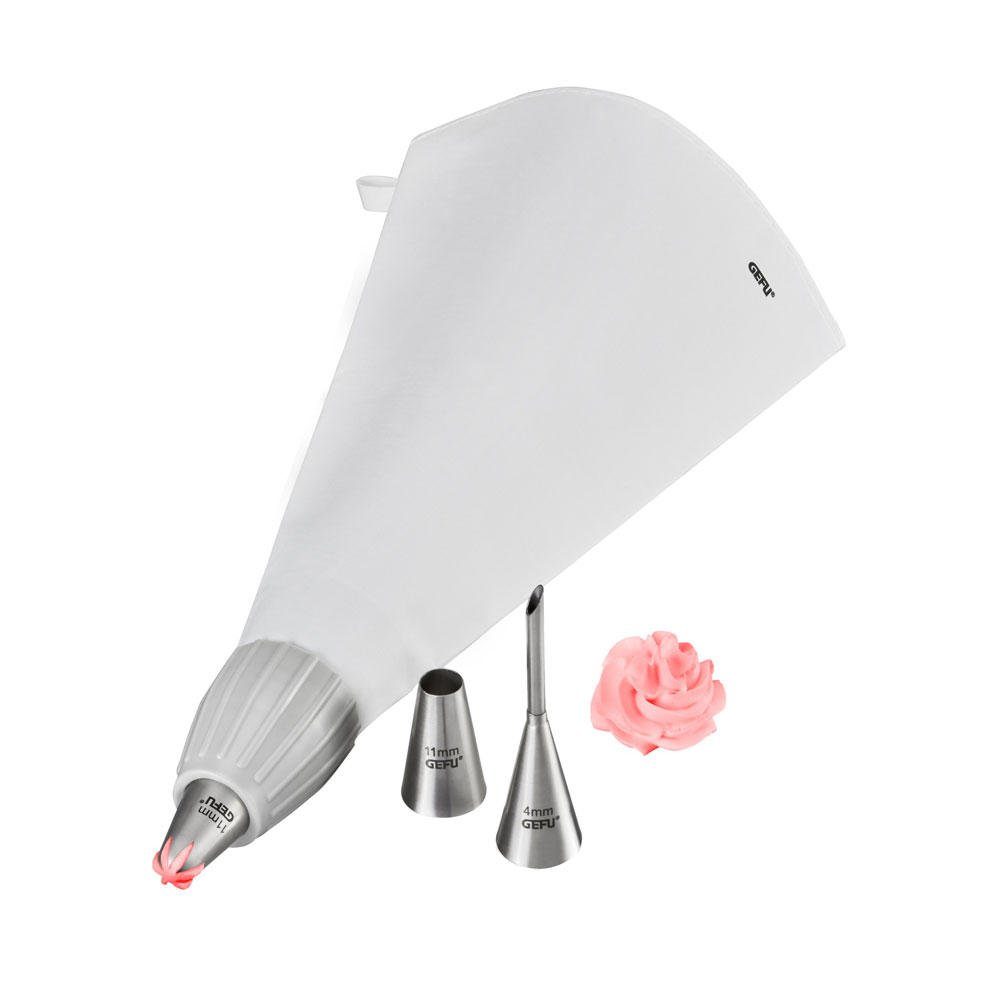GEFU Spritzbeutel Spritzbeutel-Set Decore, 5-teilig