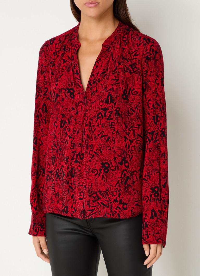 Zadig&Voltaire Tink tunic with print