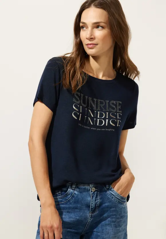 Street One T-Shirt mit Wordingprint
