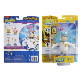 SpongeBob Schwammkopf Bendyfigs Biegefigur Sandy Cheeks 16 cm