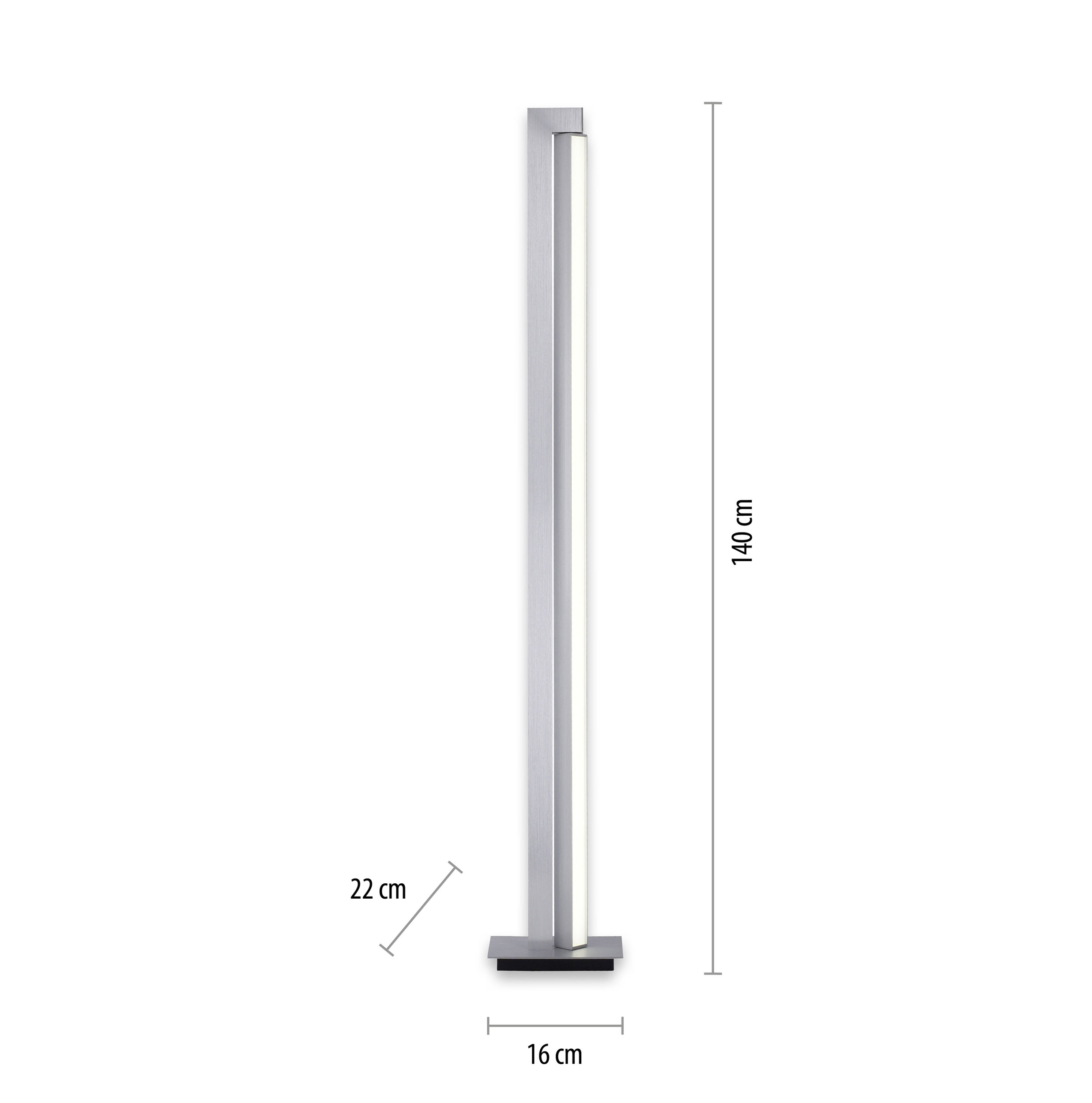 PURELED-Stehleuchte 1flg