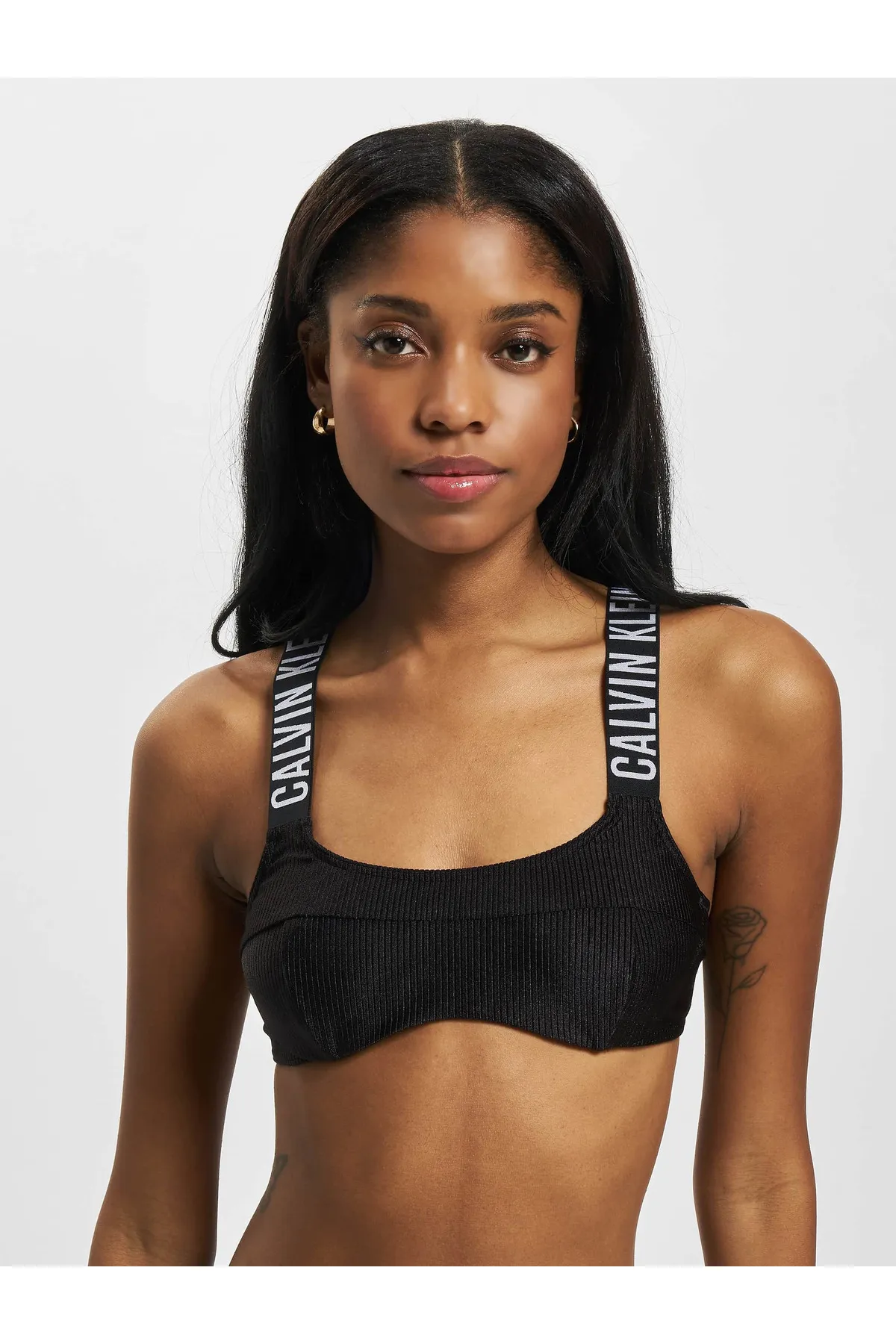 Calvin Klein  Damen Calvin Klein Unterwäsche Intense Power Rib Bikini Oberteil