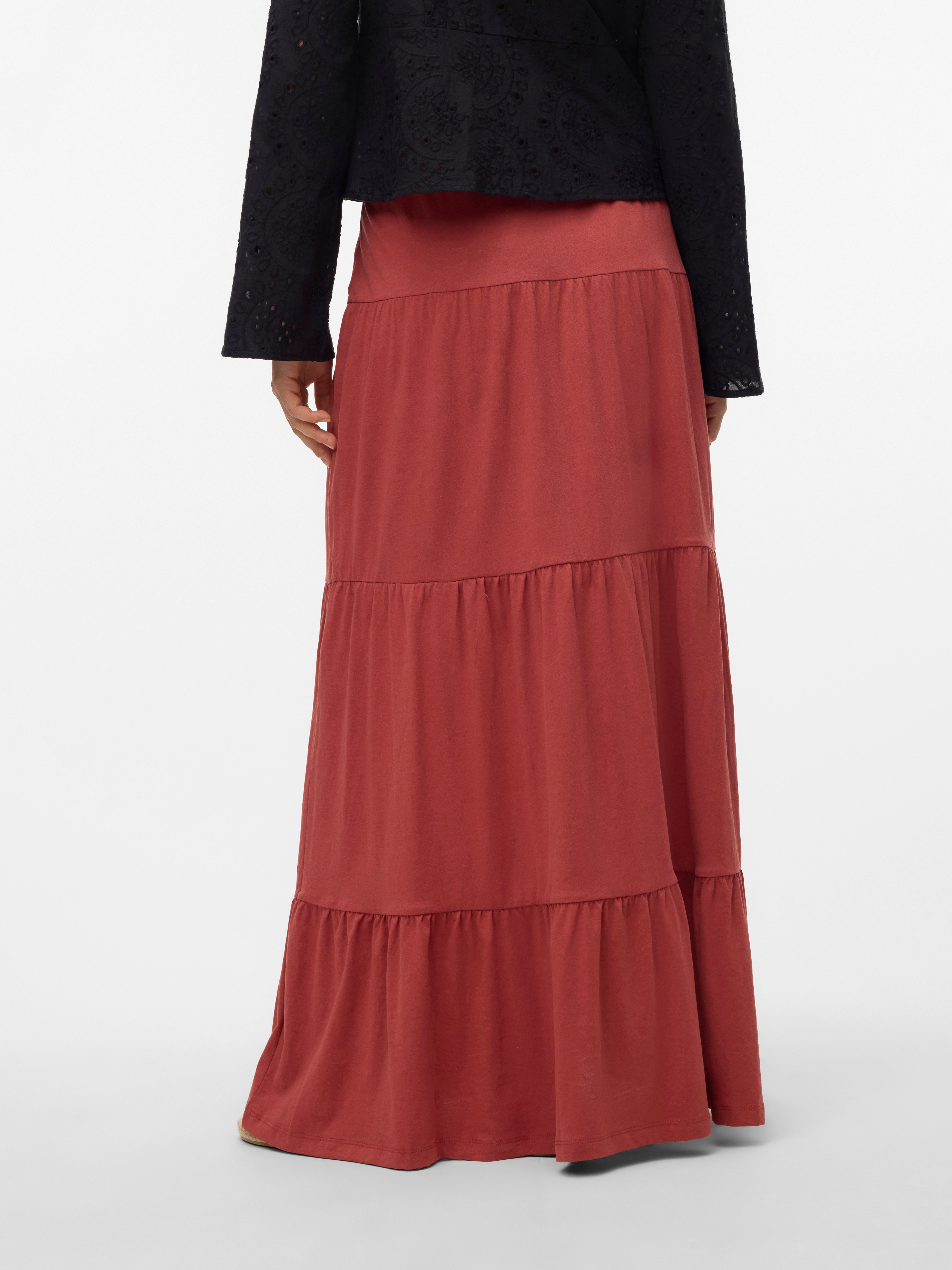 VMMIA Hohe Taille Langer Rock