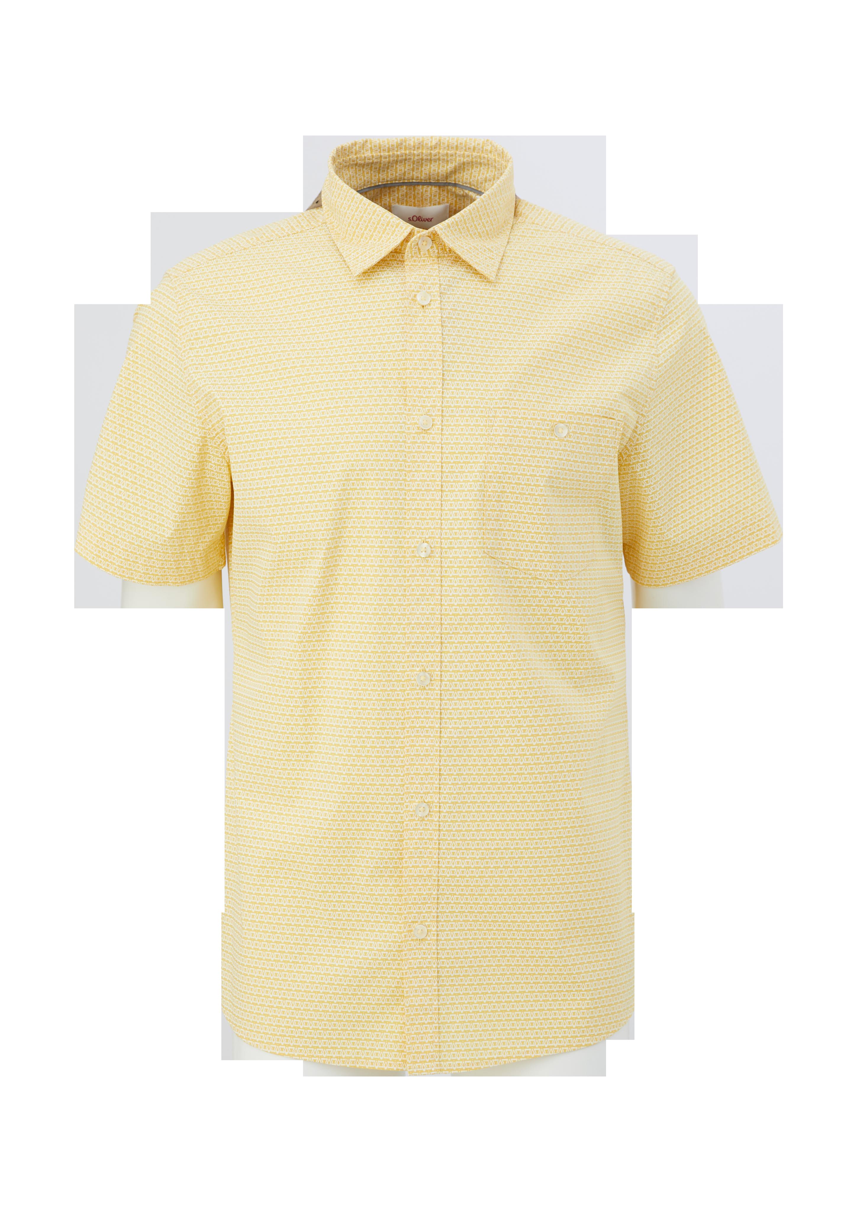 Slim Fit: Hemd mit Allover-Muster  2127473-13A5