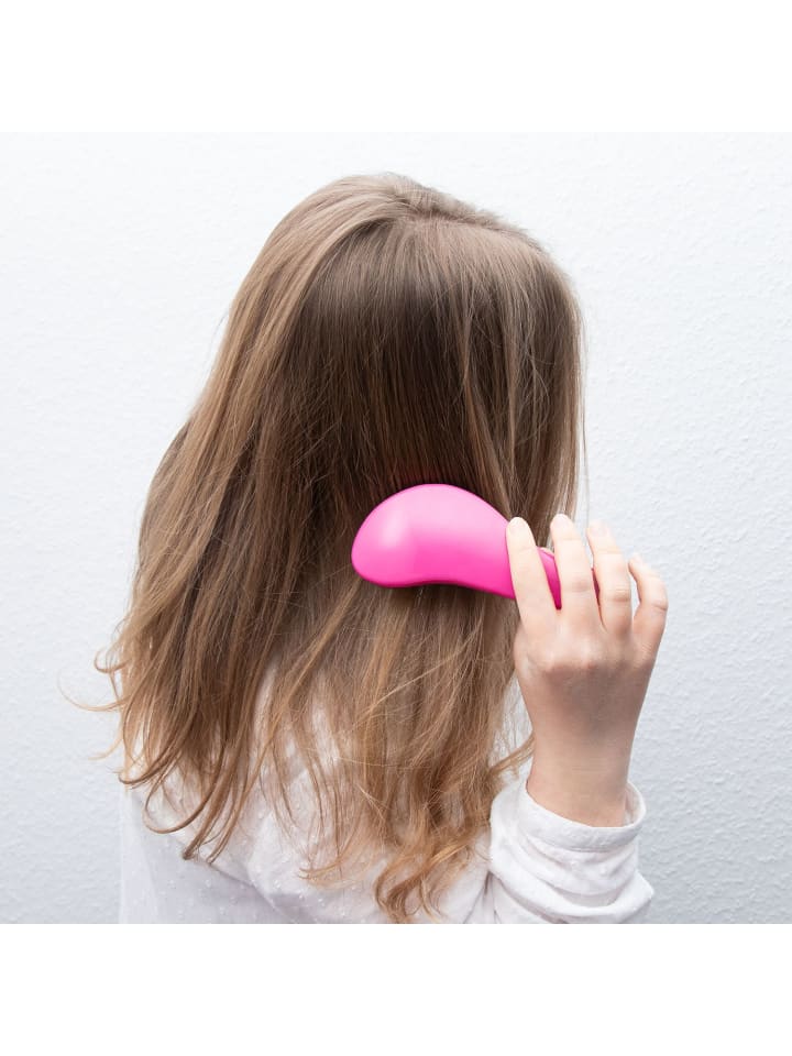 Intirilife Haarbürste Mini Bürste Detangler Bürste in Pink günstig kaufen onesize