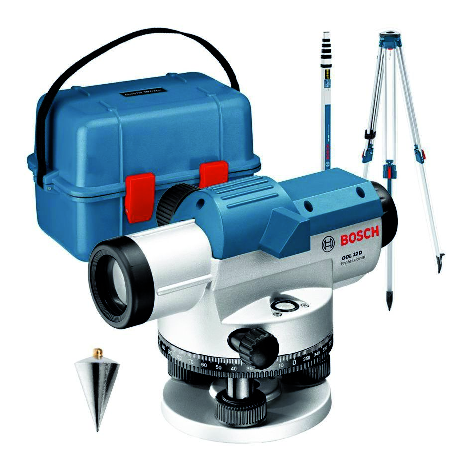 Set nivelator optic Bosch Blue 0601068502 GOL 32 D
