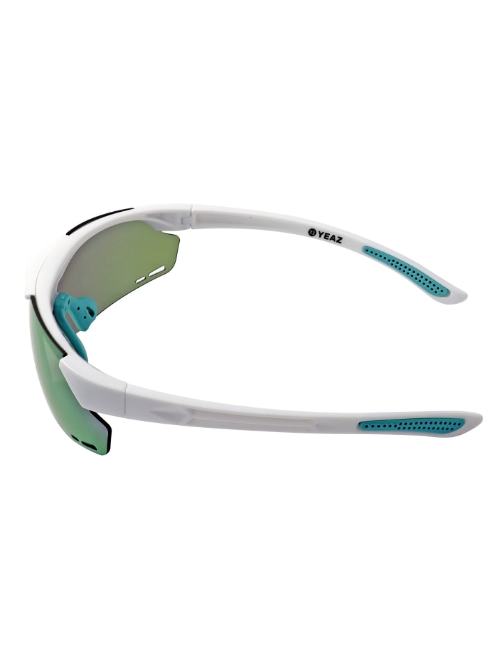 YEAZ SUNUP Set Magnet-Sport-Sonnenbrille in mattweiß günstig kaufen onesize