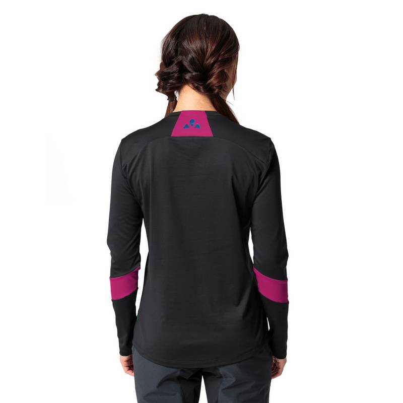 VAUDE Women's Qimsa LS Logo Shirt Sweatshirt Damen