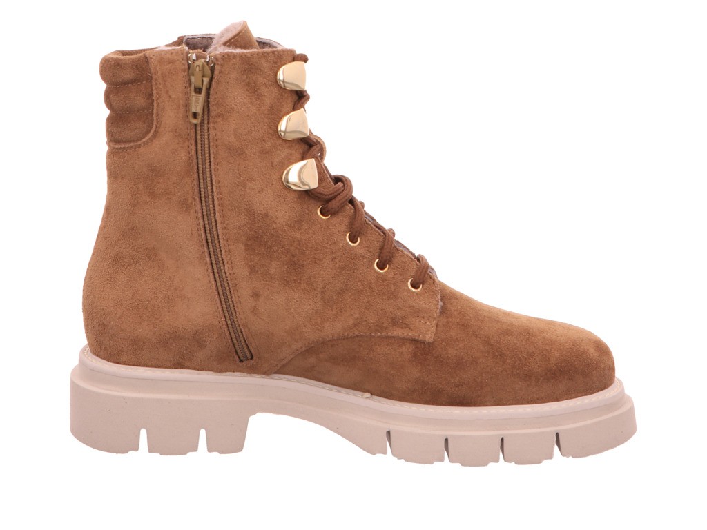 LUCA GROSSI Schnür-Stiefeletten beige G787T