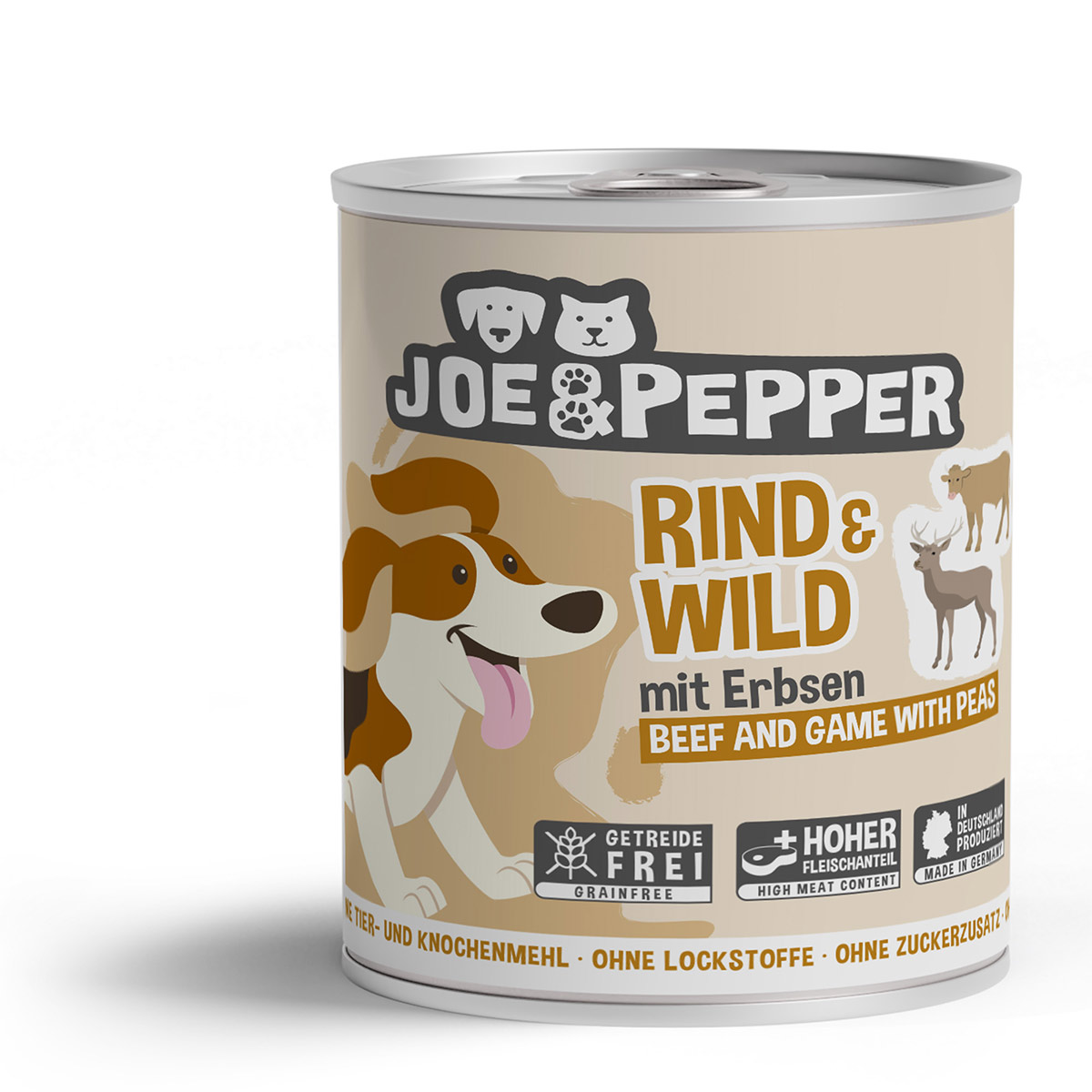 Joe & Pepper Dog Rind & Wild mit Erbsen kaufen bei ZooRoyal