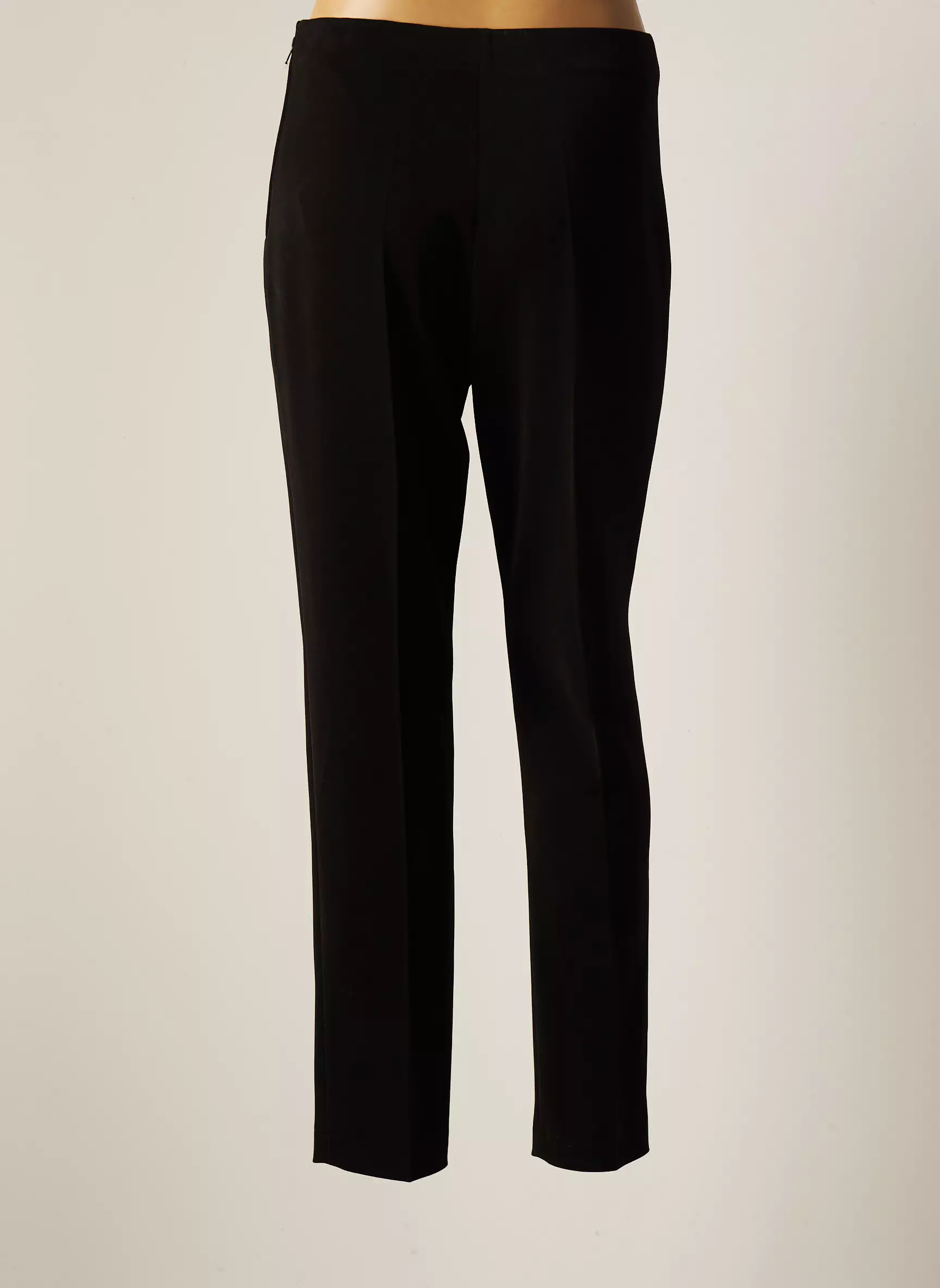 Ficelle Pantalons Slim Femme couleur noir