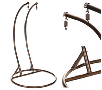 Home Deluxe Polyrattan Hängesessel TWIN - Nur Gestell