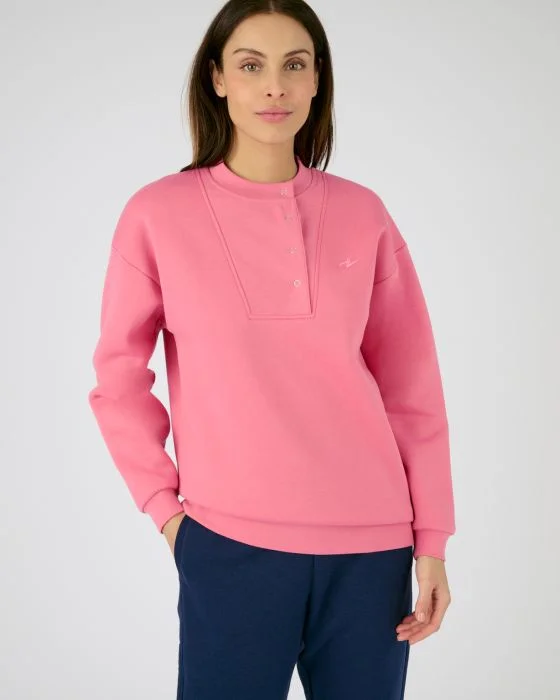 Sweat-shirt finitions bord-côtes Thermolactyl