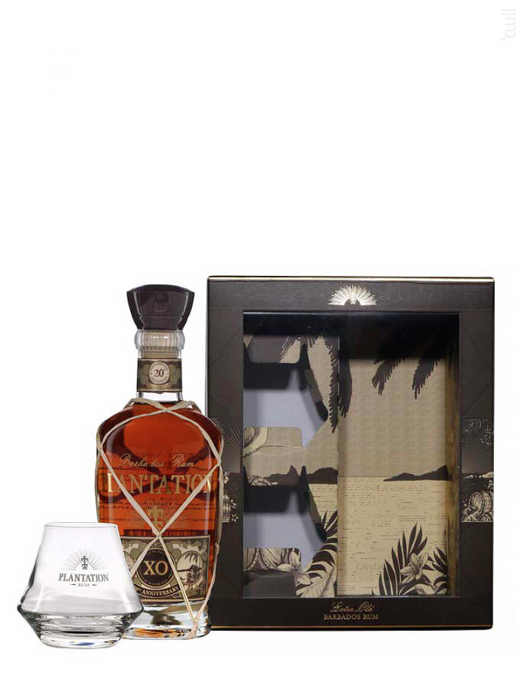 Rum Xo 20th Anniversary Coffret 2 Verres Plantation