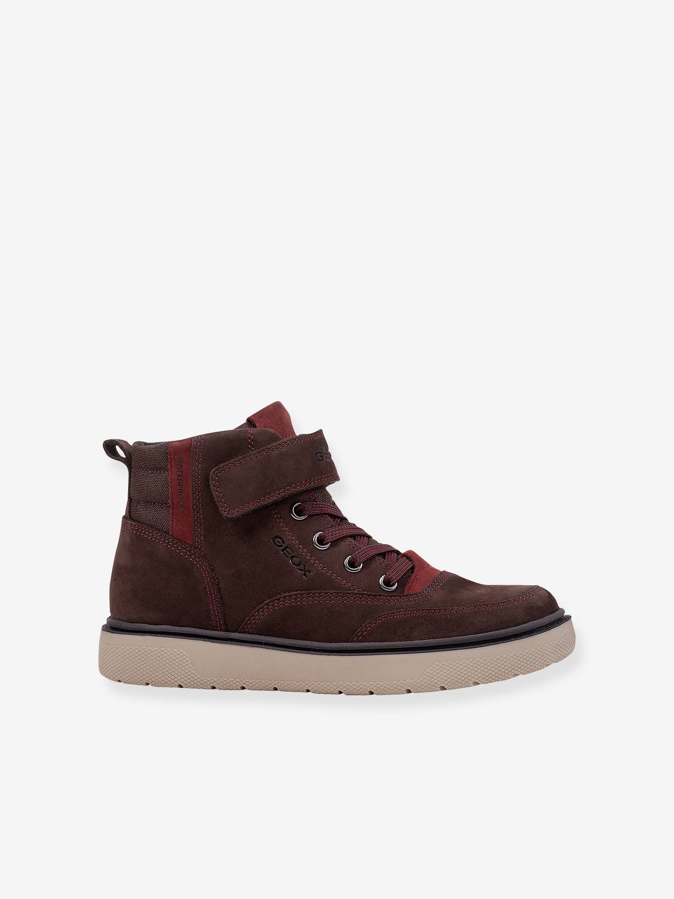 Geox Jungen Sneakers J RIDDOCK BOY WPF GEOX - braun/bordeaux