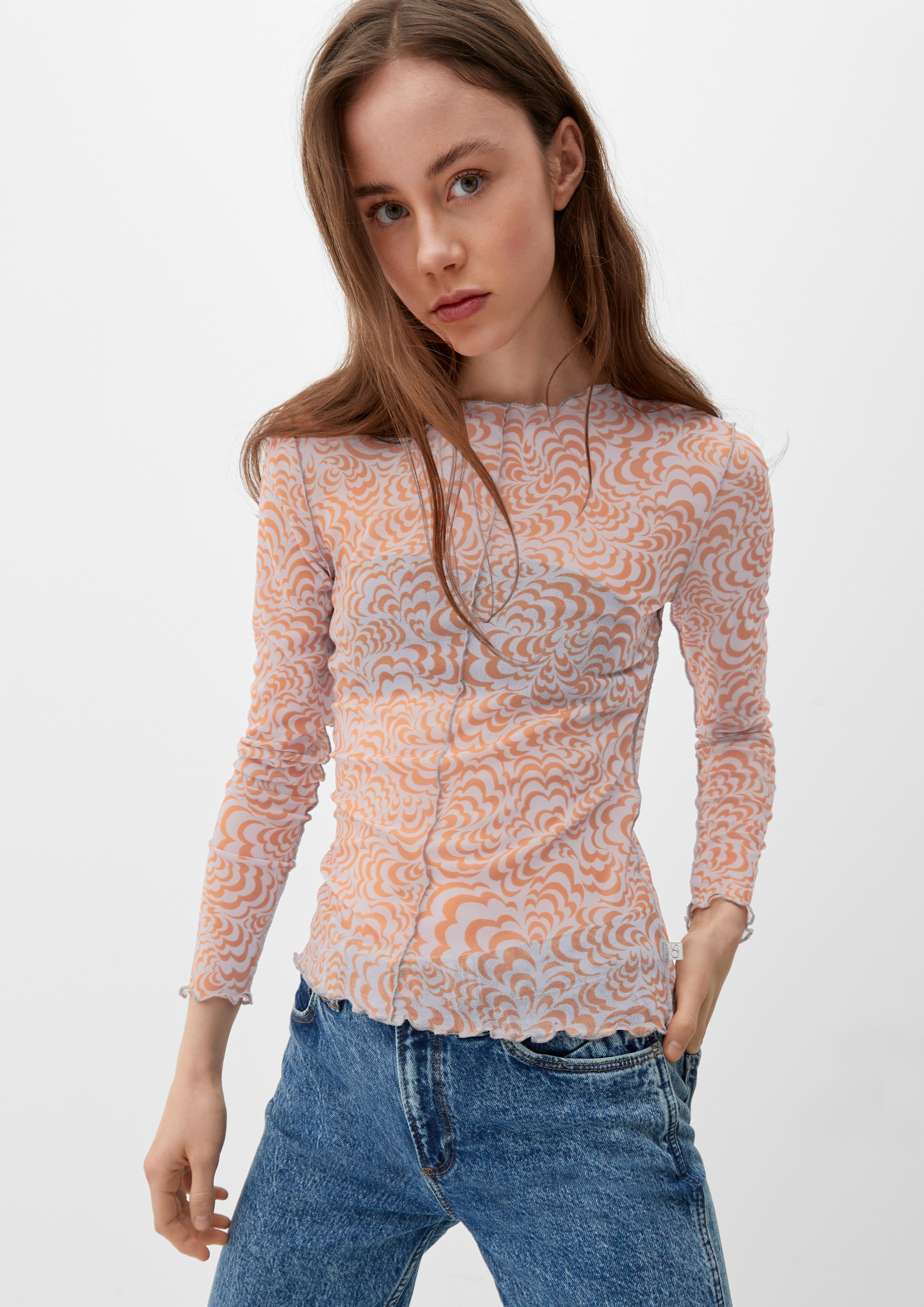 T-Shirt mit Inside Out-Effekt  2127849-41A4
