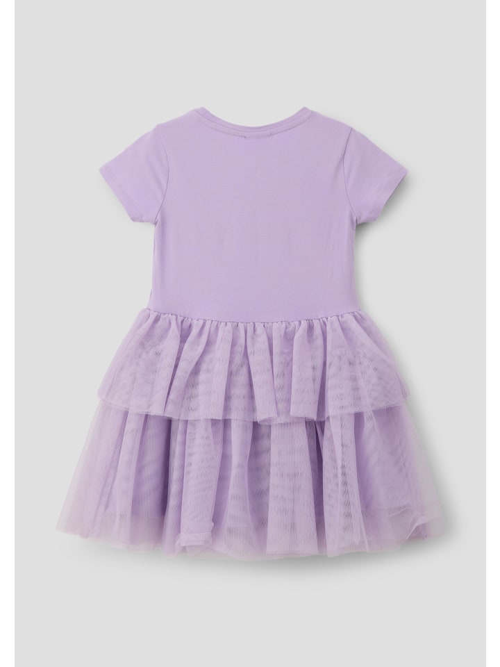 s.Oliver Kleid kurz in Lila günstig kaufen