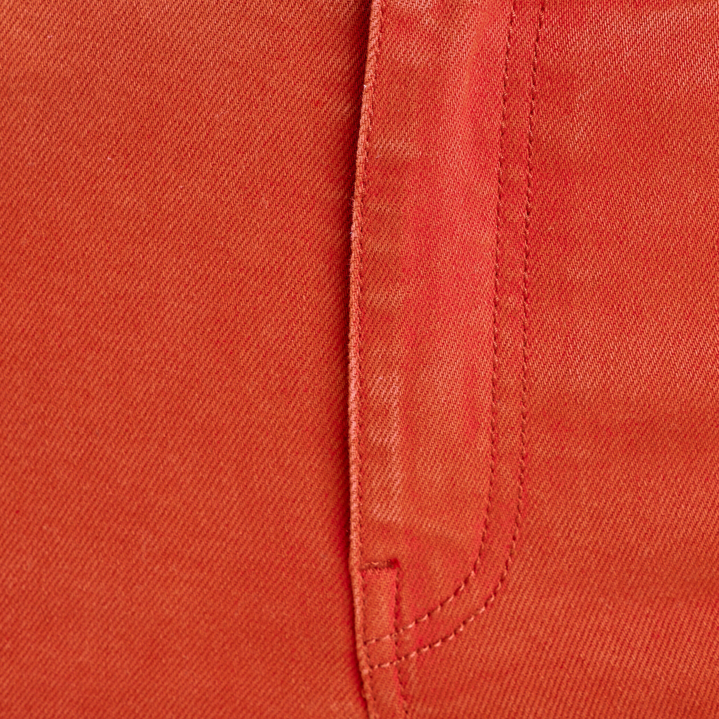 Pantalon slim taille haute orange foncé femme | Cache Cache