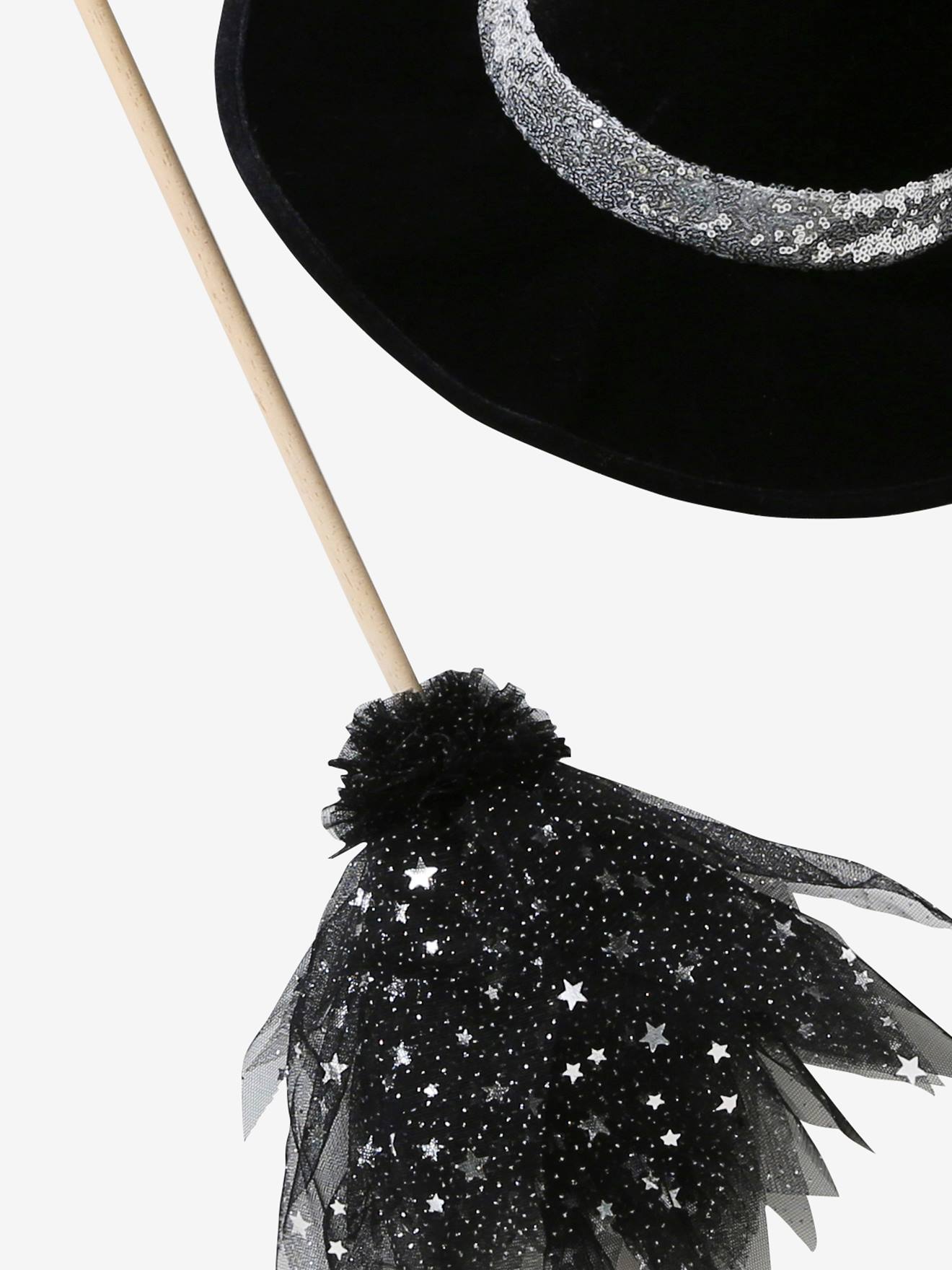 Set accessoires déguisement sorcière noir