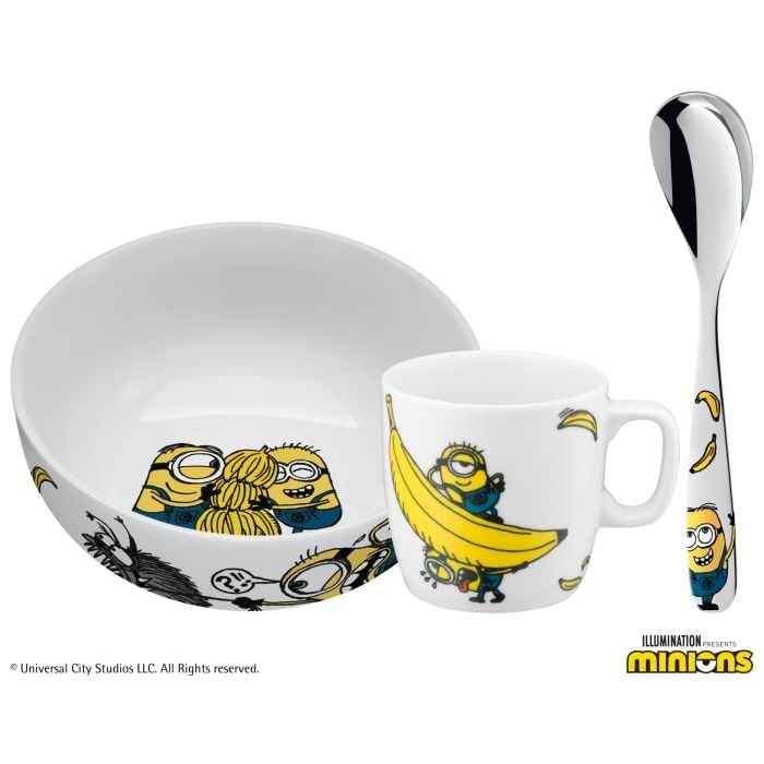 Kinder-FrÜhstÜcks-Set Minions®, 3-teilig