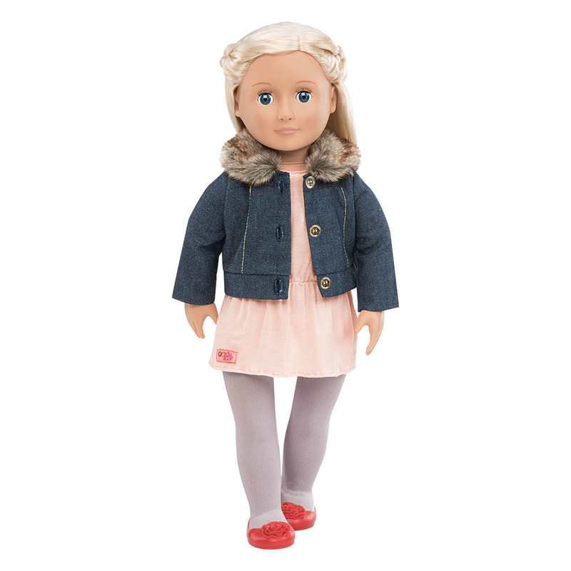 Ensemble veste en jean pour poupée Our Generation