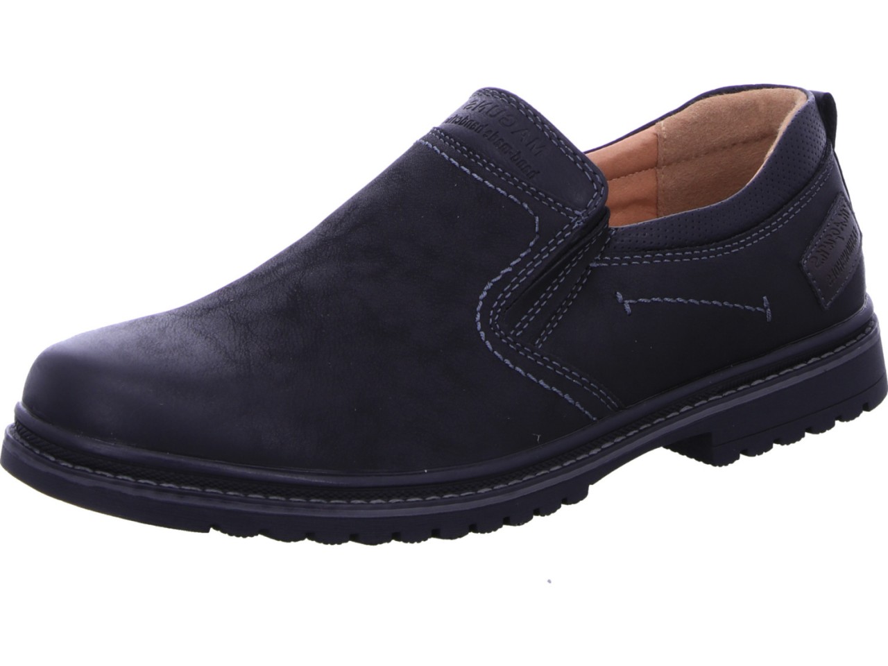 DIVERSE Komfort Slipper schwarz