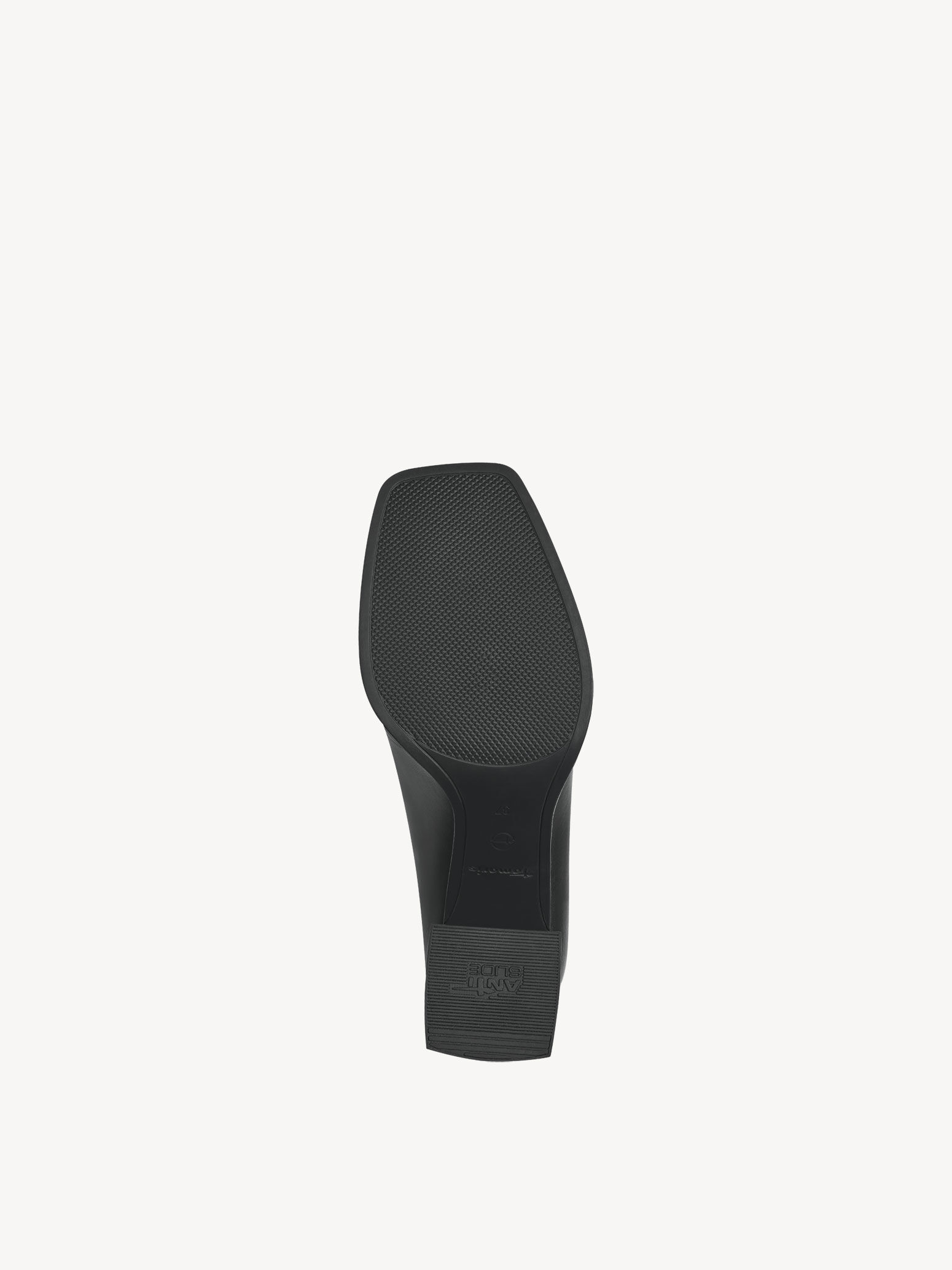 Trotteur en cuir - noir