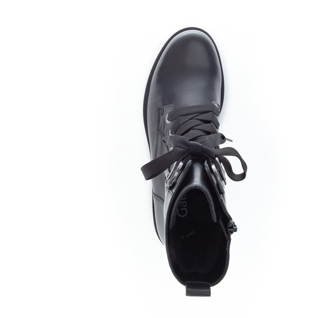 Gabor fashion Schnürstiefelette schwarz