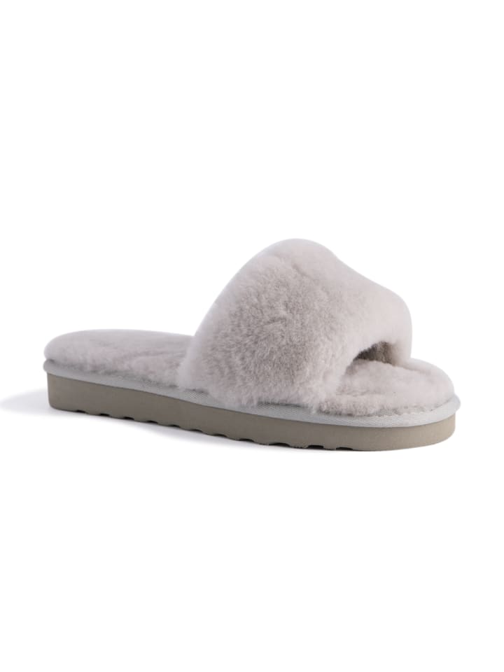 Aus Wooli Slipper Rosebay in Light Grey günstig kaufen