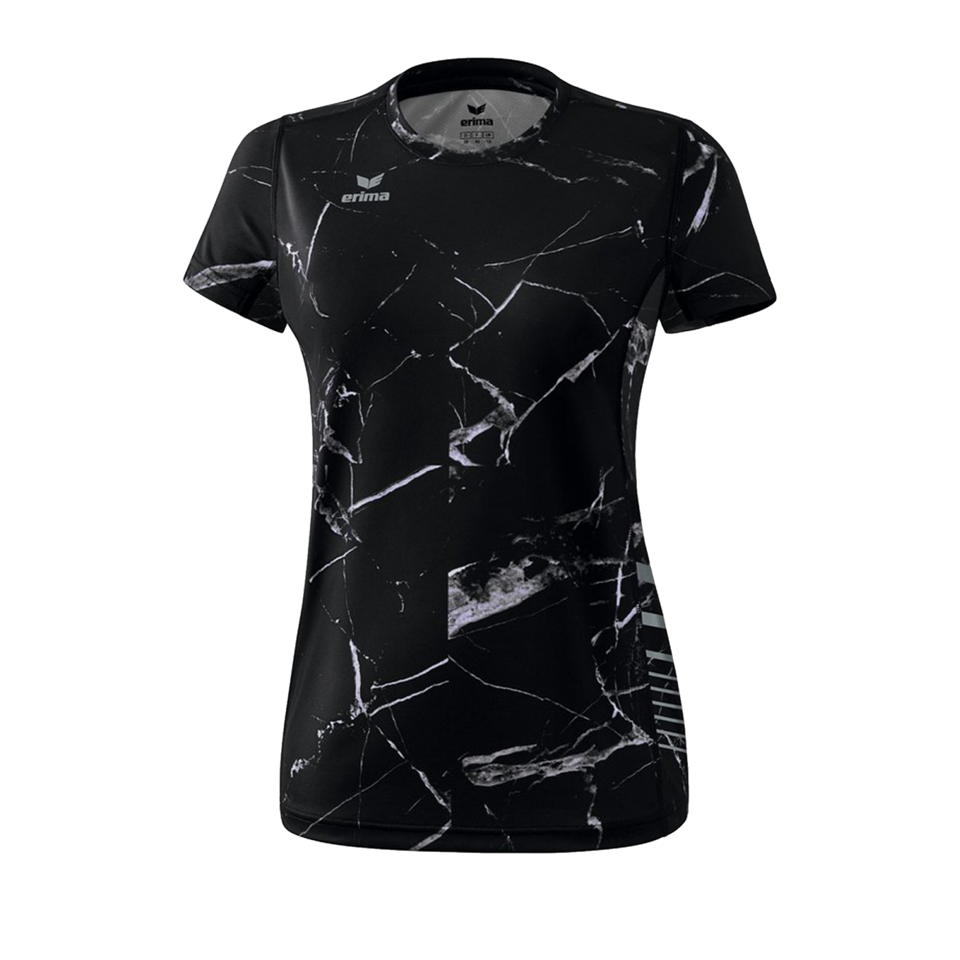 Erima Race Line 2.0 Running T-Shirt Damen Schwarz