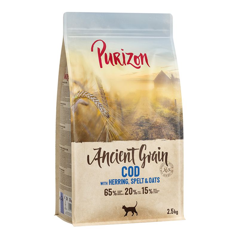 Purizon Adult Kabeljau - Urgetreide zu TOP-Preisen