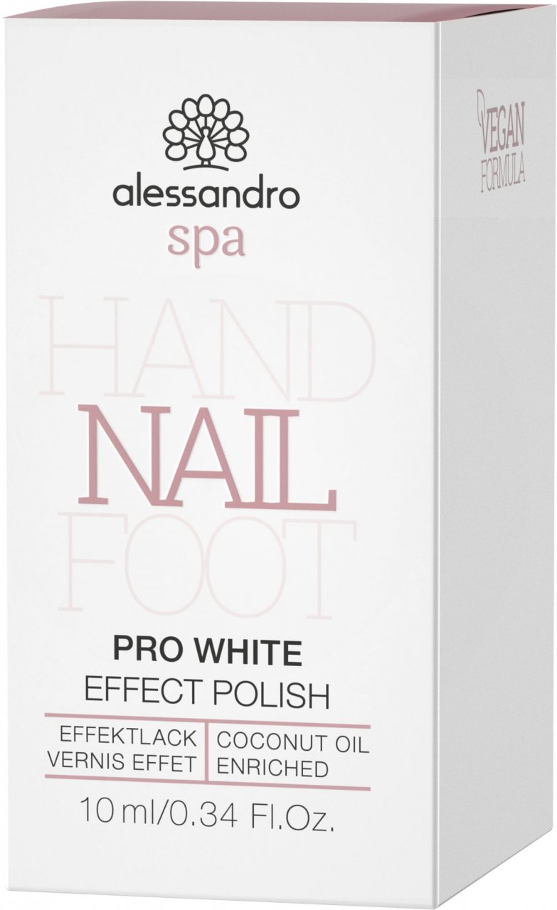 Alessandro Nagellack Spa Nail Hardener - Formaldehyde-free Coconut Oil & Hexanal