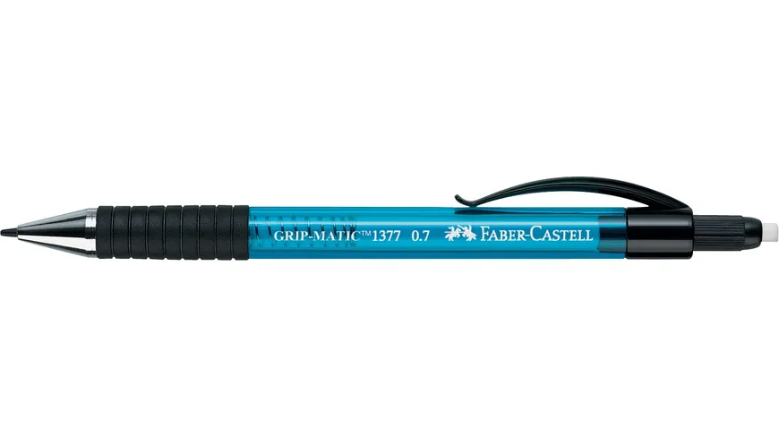FABER-CASTELL Druckbleistift CASTELL GRIP MATIC 1377  0,7mm blau