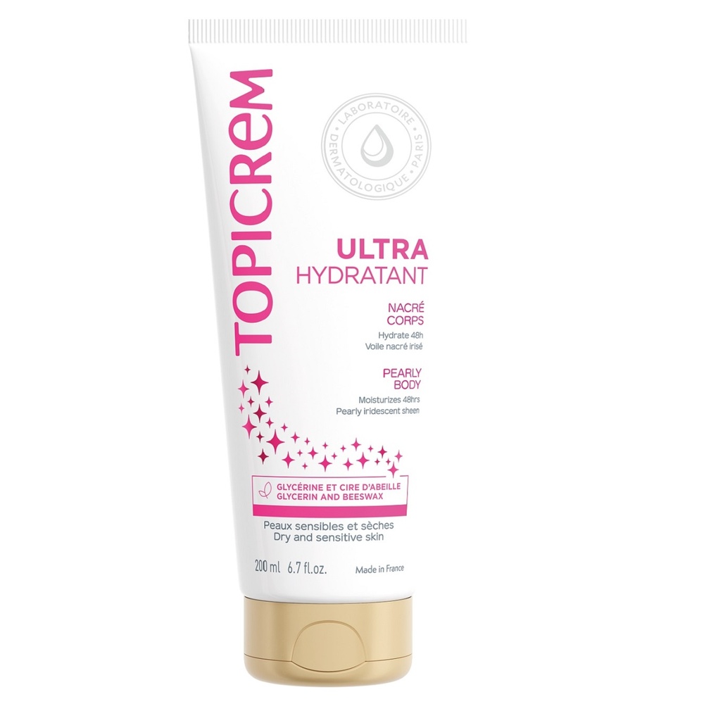 topicrem Ultra Hydratant Nacré Corps Lait pailleté
