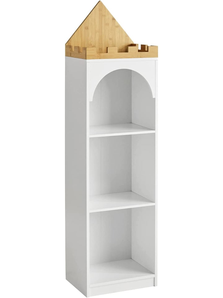 SoBuy Kinderregal in Weiß und Natur - (B)40 x (H)150 x (T)30cm günstig kaufen onesize