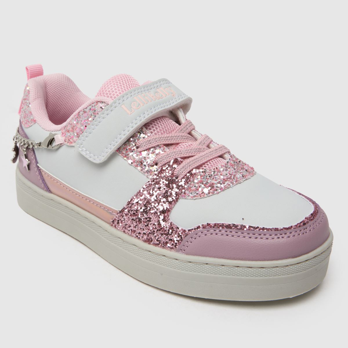 Lelli Kelly ljusgrå gioiello flickor juniorsneakers